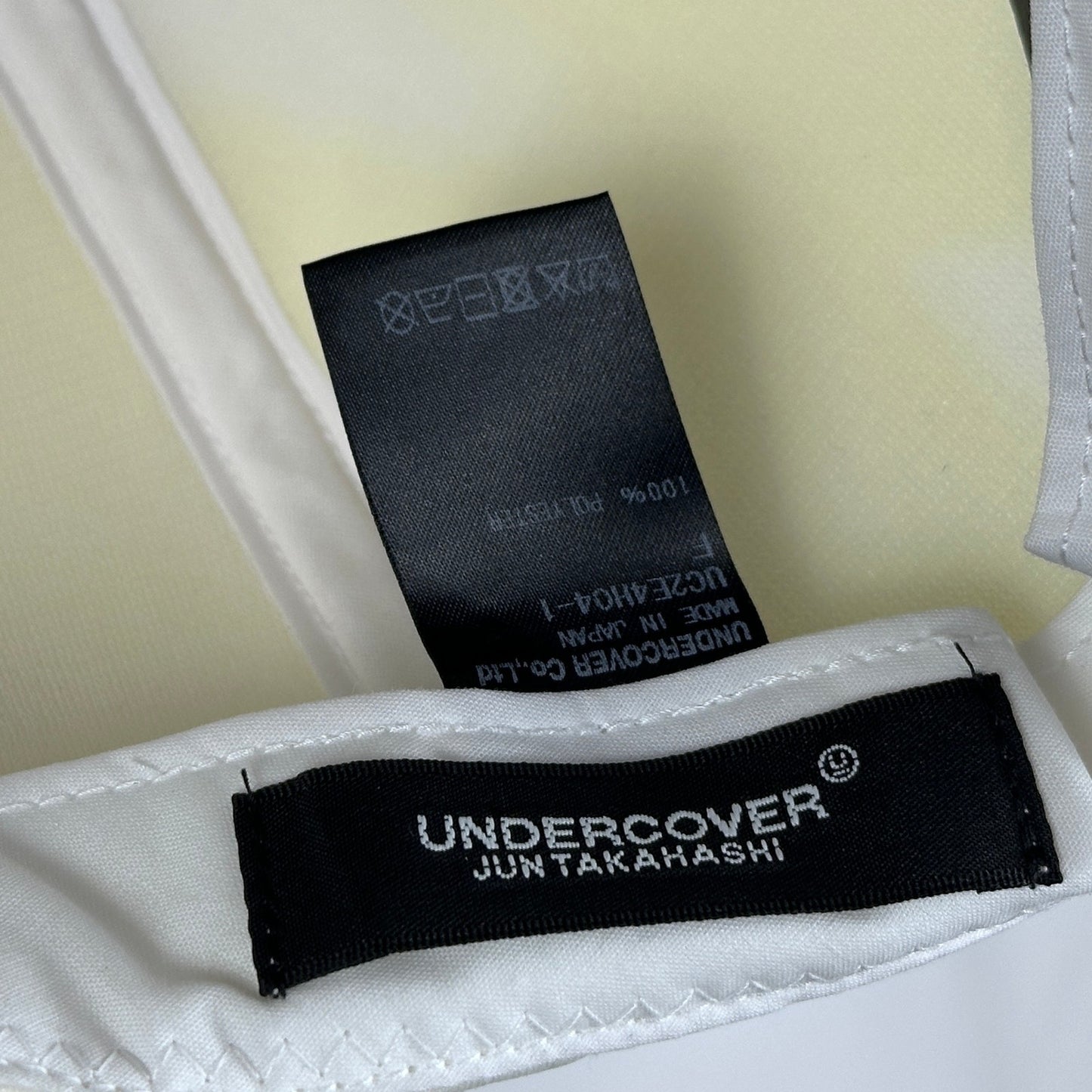 Undercover White Butterfly Print Hat