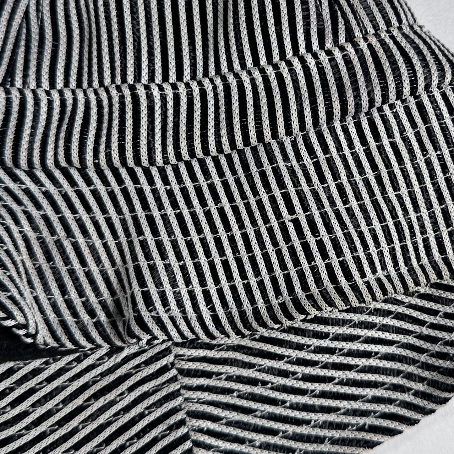 Supreme S/S22 Stripe Mesh Bell Hat