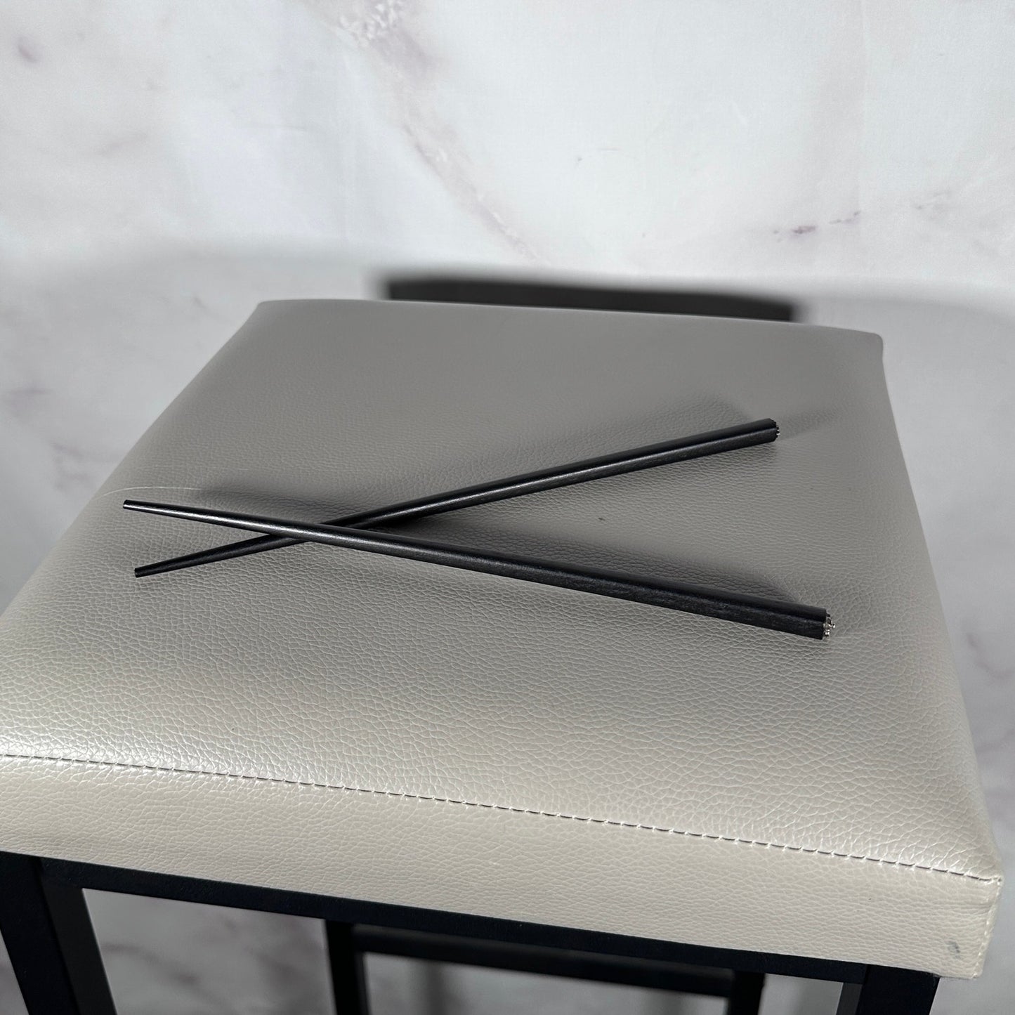 Chrome Hearts Ebony & Silver Chopsticks