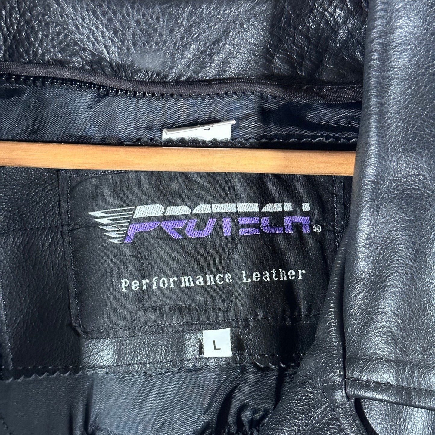 Honda ProTech Black Leather Motorcycle Jacket