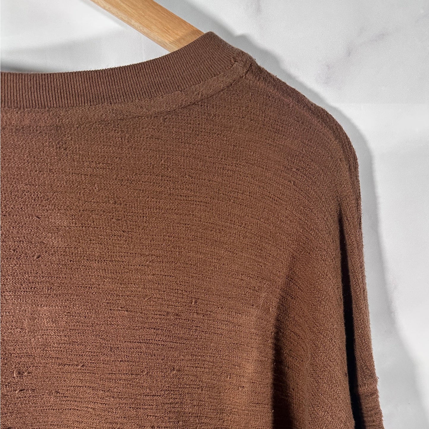 Hidden NY Brown Slub Henley Longsleeve