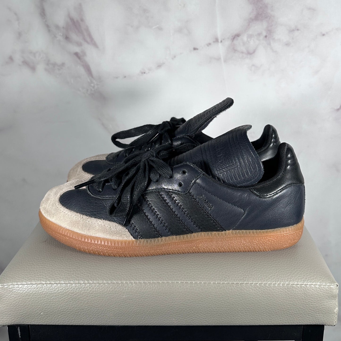 Adidas x Pharrell Williams Sample Humanrace Navy Samba