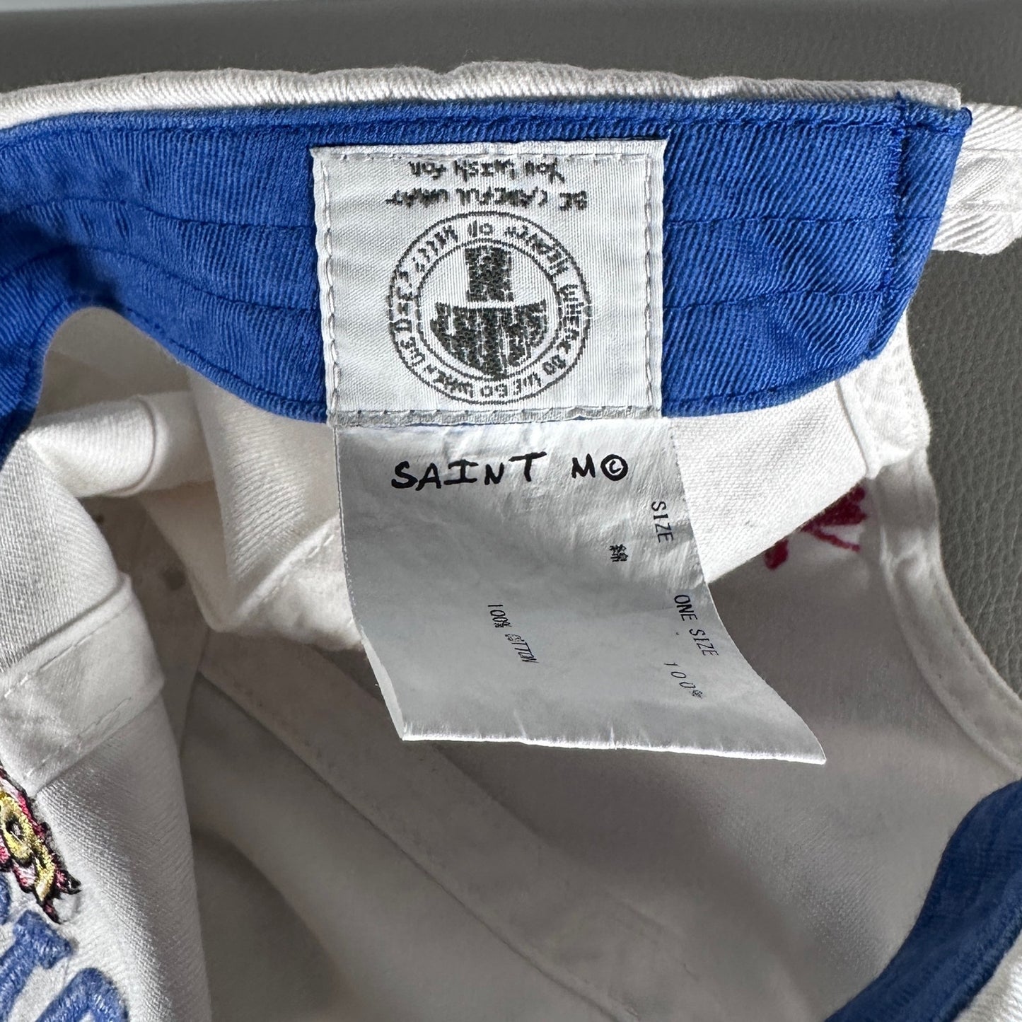 Saint Michael White ‘WAR’ Comic Hat