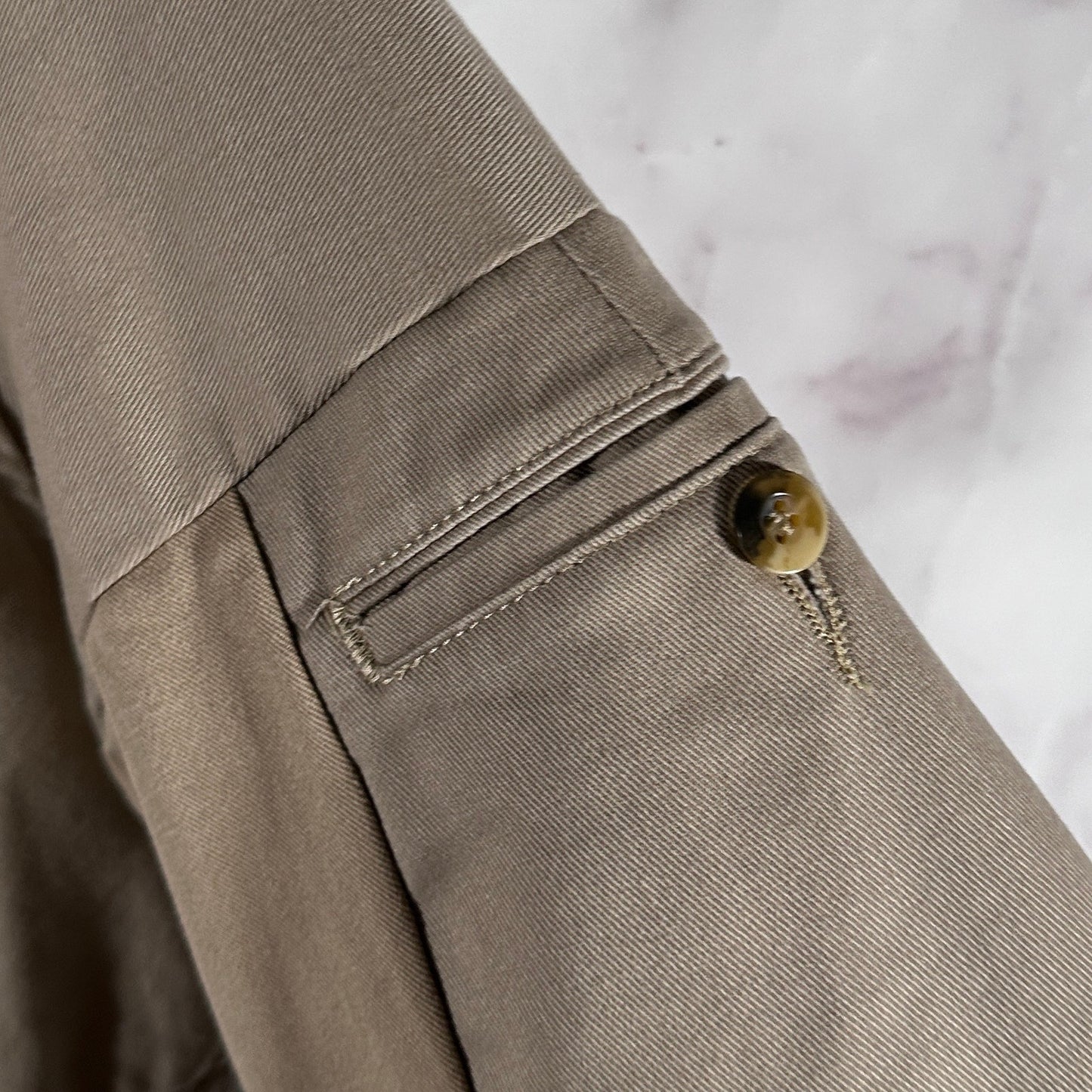 Needles Rebuild Tan Coach Jacket