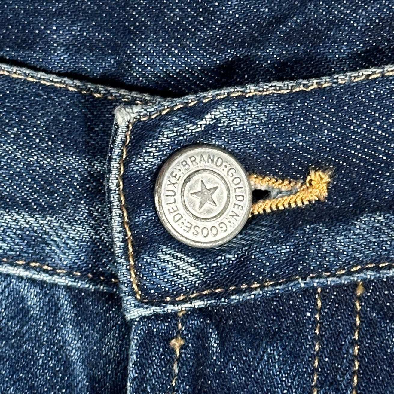 Golden Goose Deluxe Blue Slim Denim
