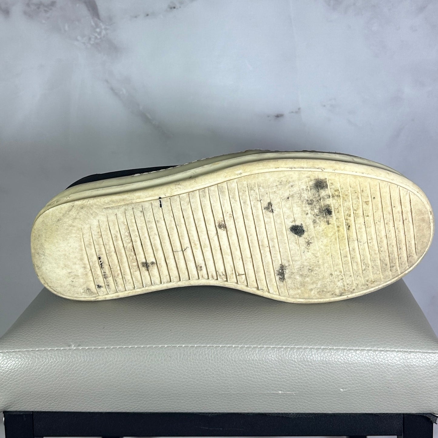 Rick Owens DRKSHDW Slip-On Ramone Boat Shoe Black