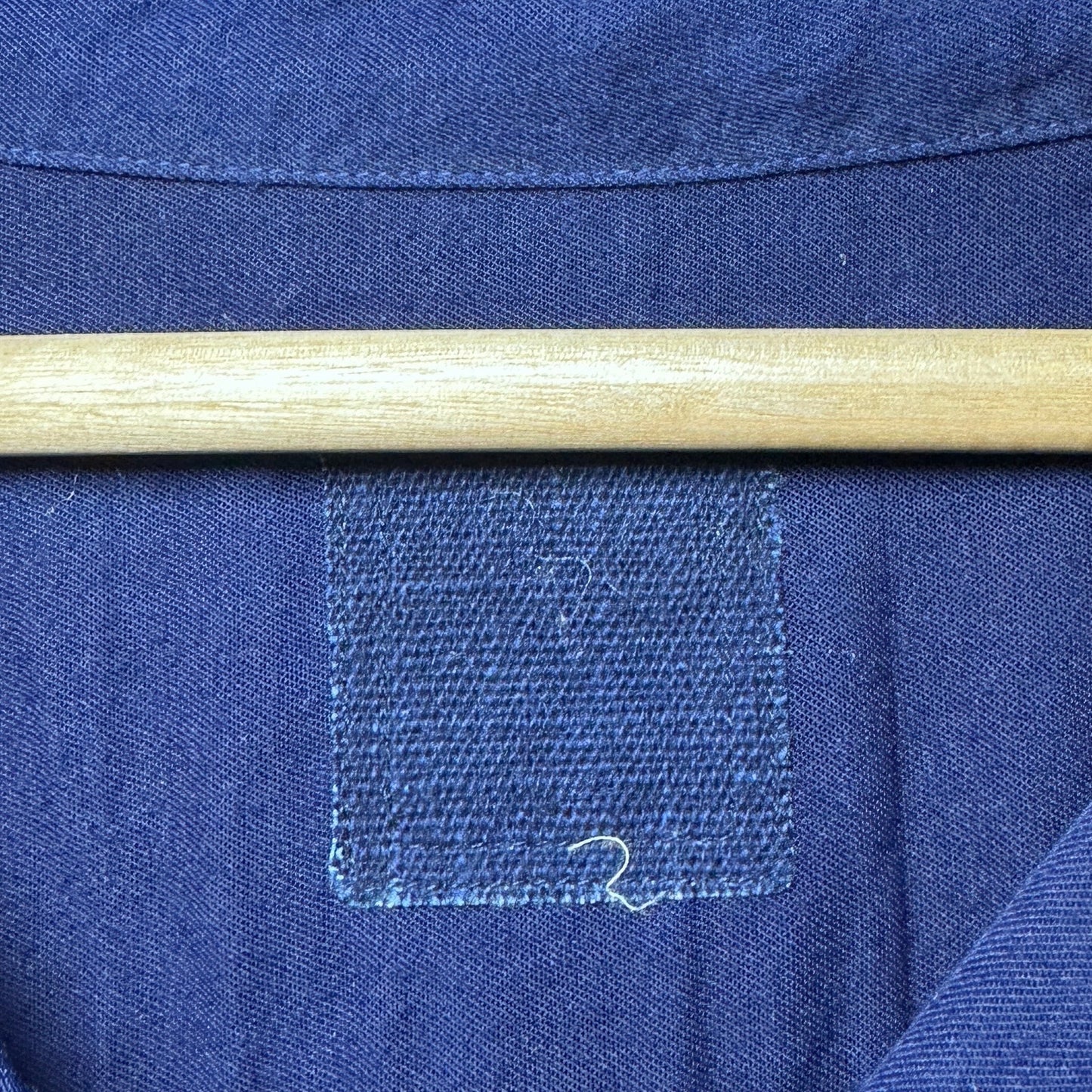 Visvim Indigo Camping Trailer Camp Collar Shirt
