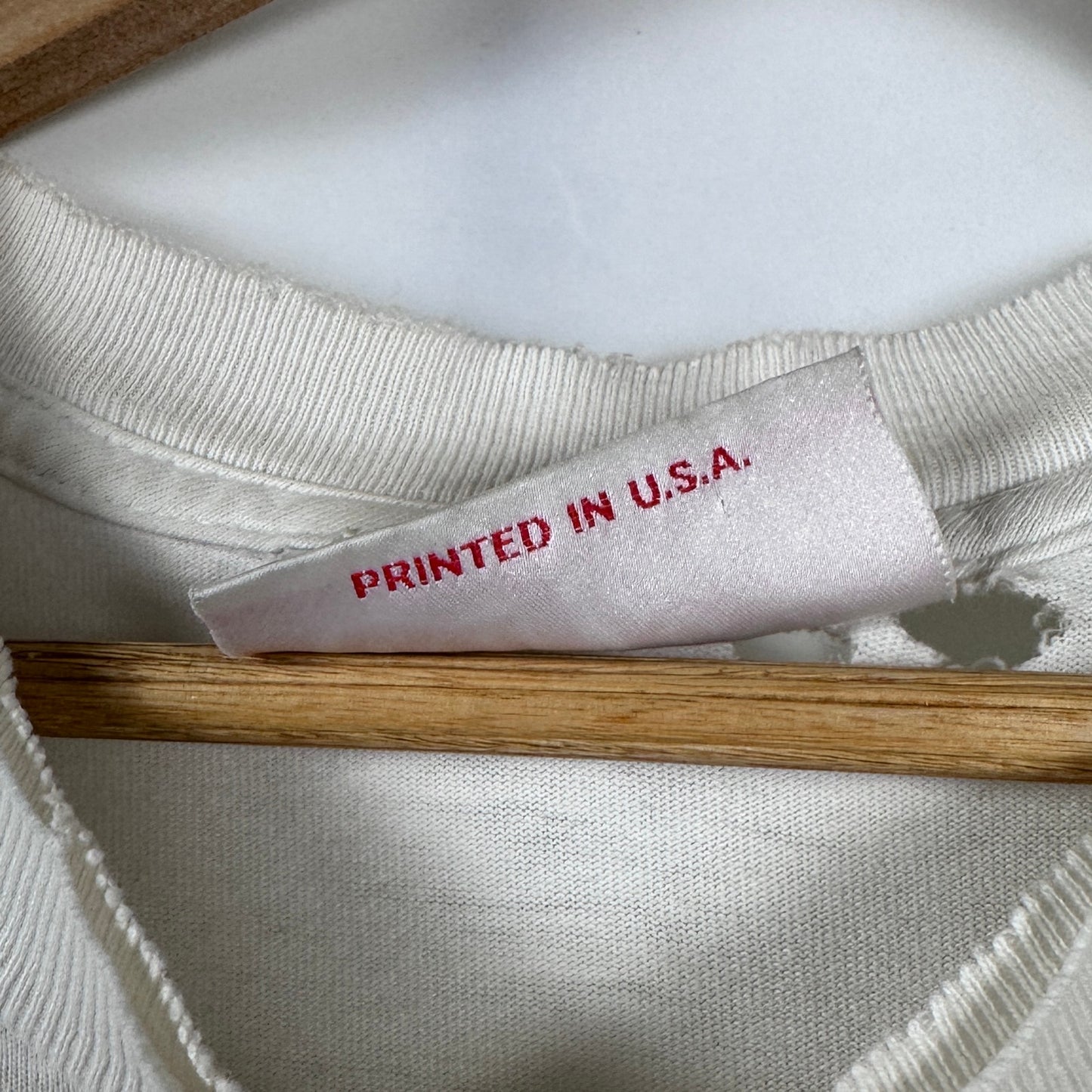 Vintage Coca-Cola White Cutoff Shirt