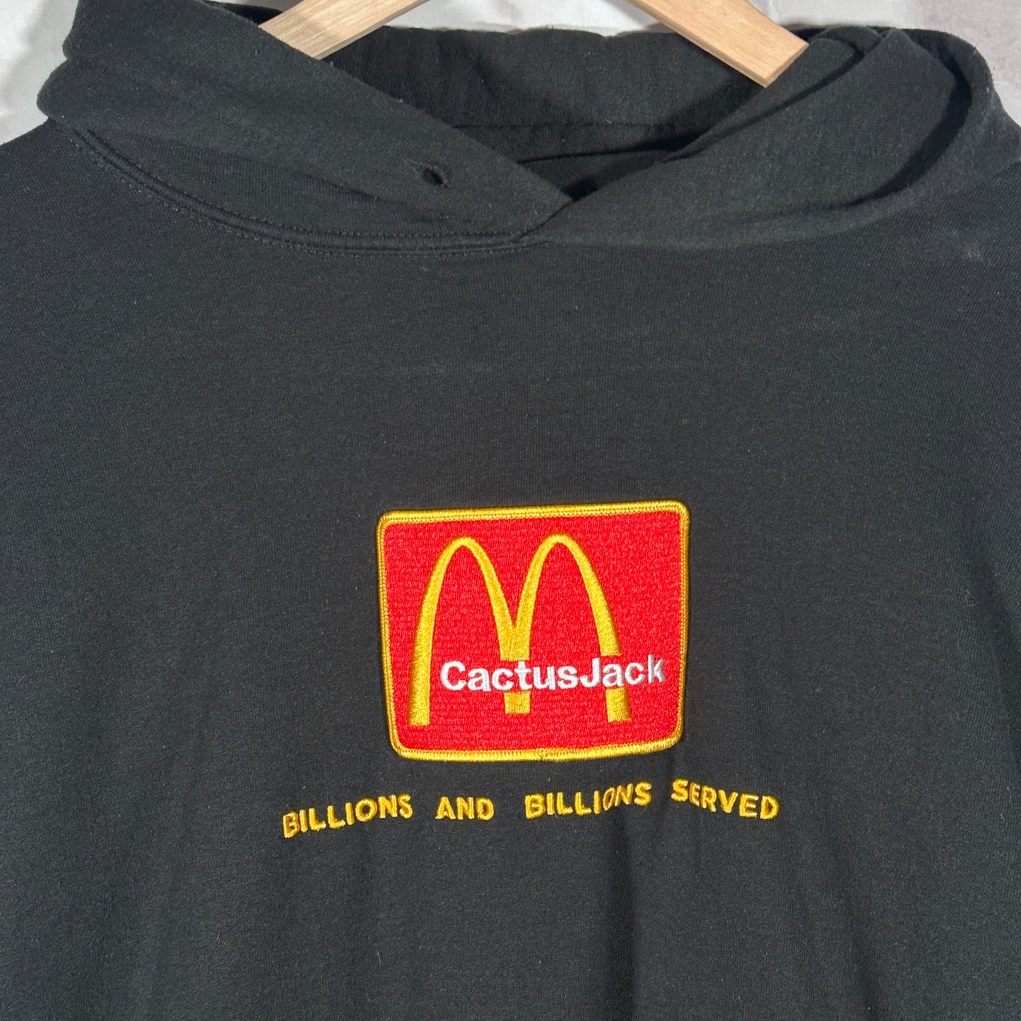 Travis Scott x McDonalds 'Billions Sold' Black Hoodie