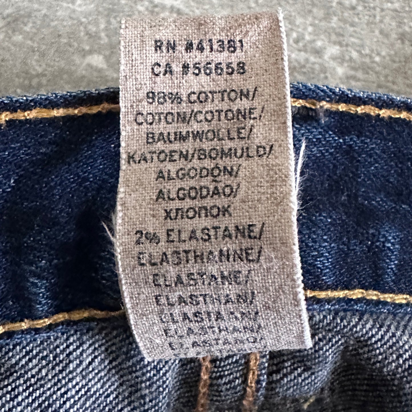 RRL Blue Selvedge Denim