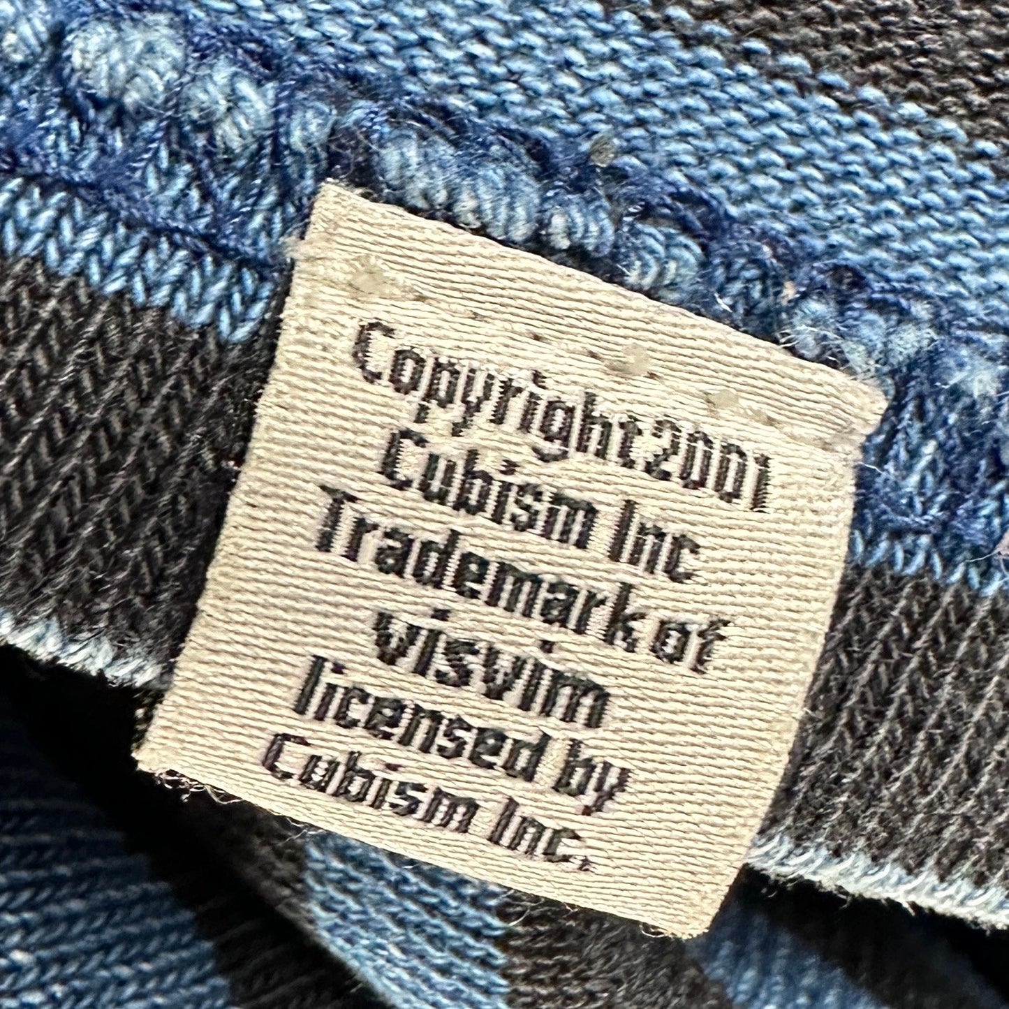 Visvim S/S14 Border Crew Indigo Striped Longsleeve
