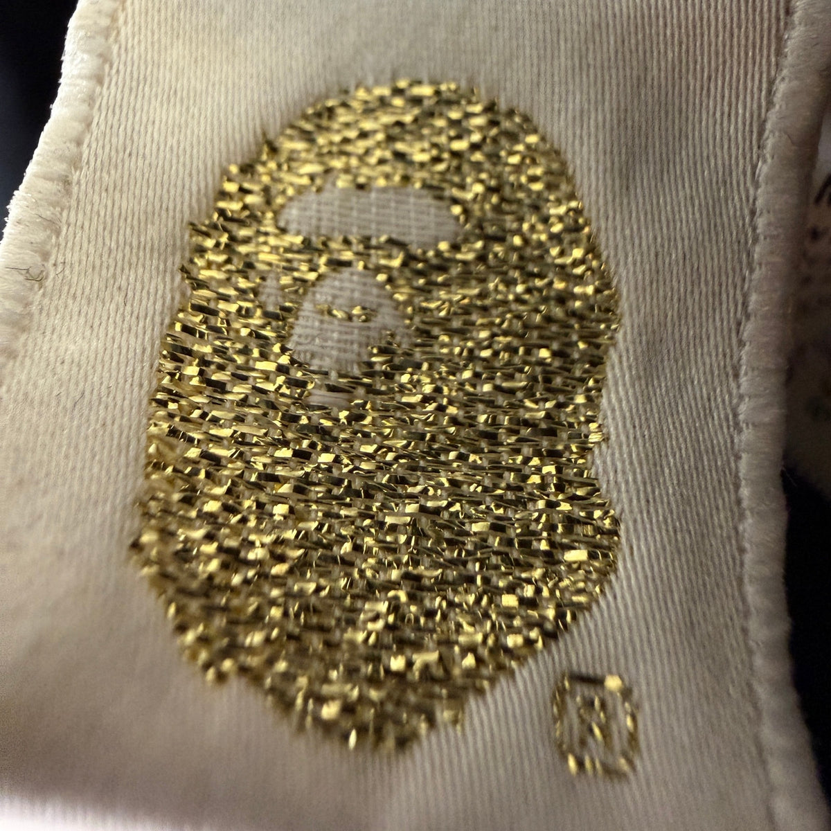 Bape x Swarovski Generals Black Graphic Tee
