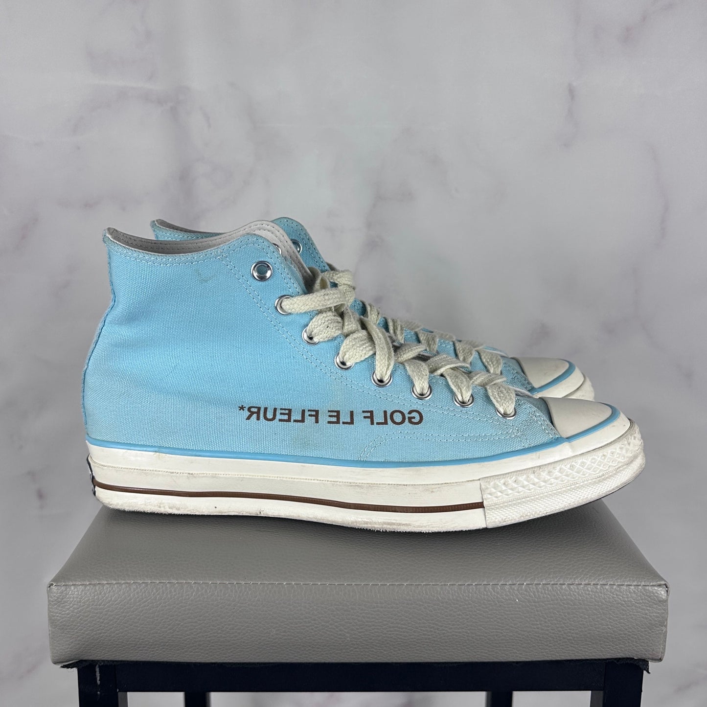 Converse x Golf le Fleur Chuck 70 High Gulf Stream Blue
