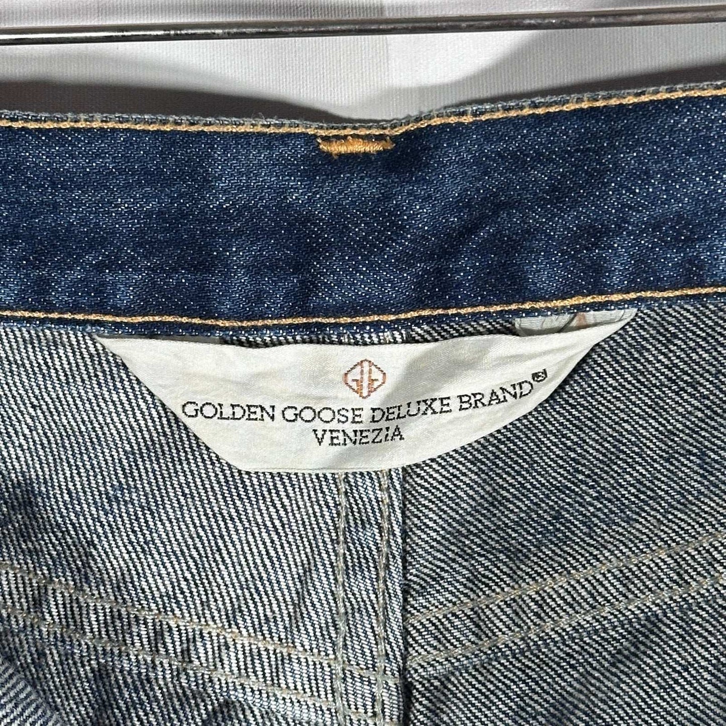 Golden Goose Deluxe Blue Slim Denim