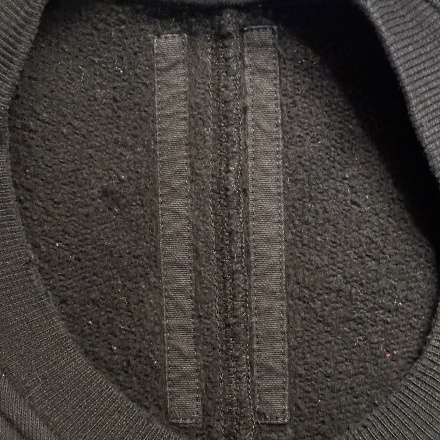 Rick Owens DRKSHDW F/W16 Black Patch Crewneck