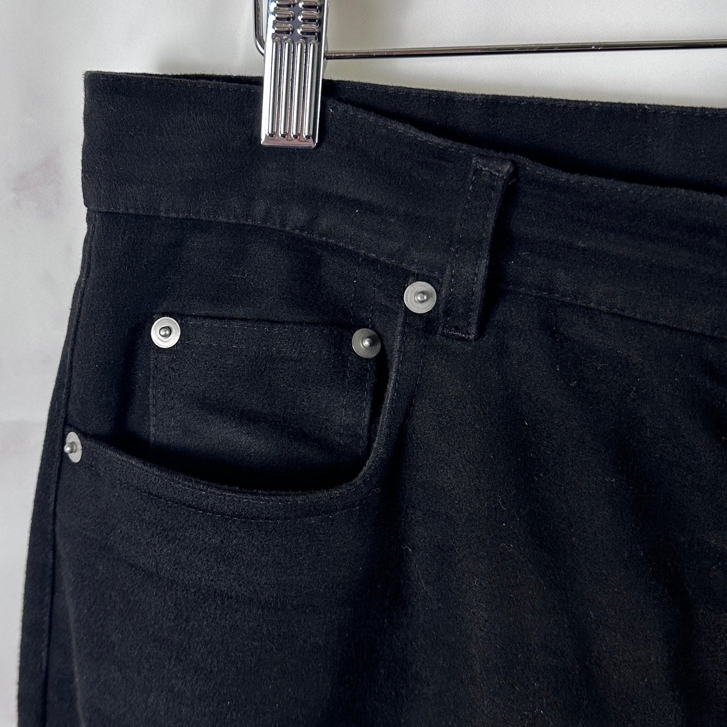 Rick Owens F/W23 Luxor Black Bolan Banana Pants