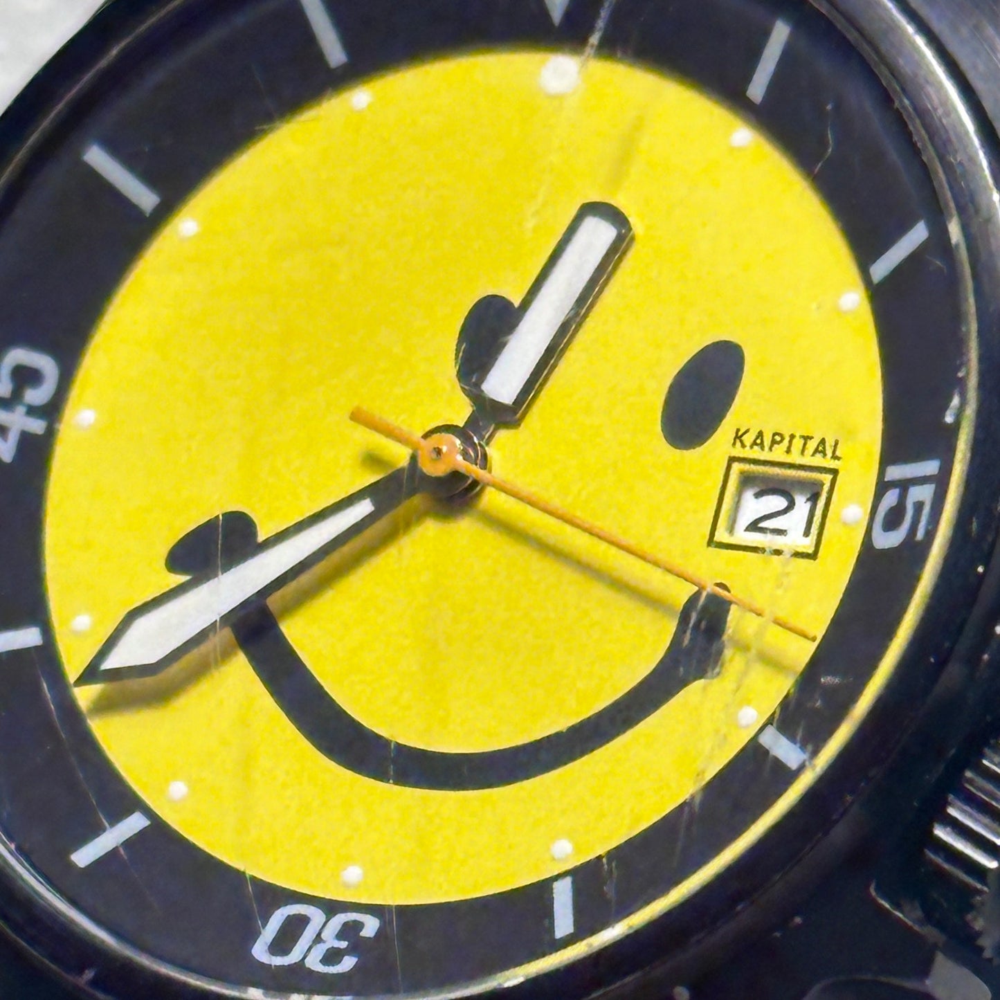 Kapital Smiley Diver Watch