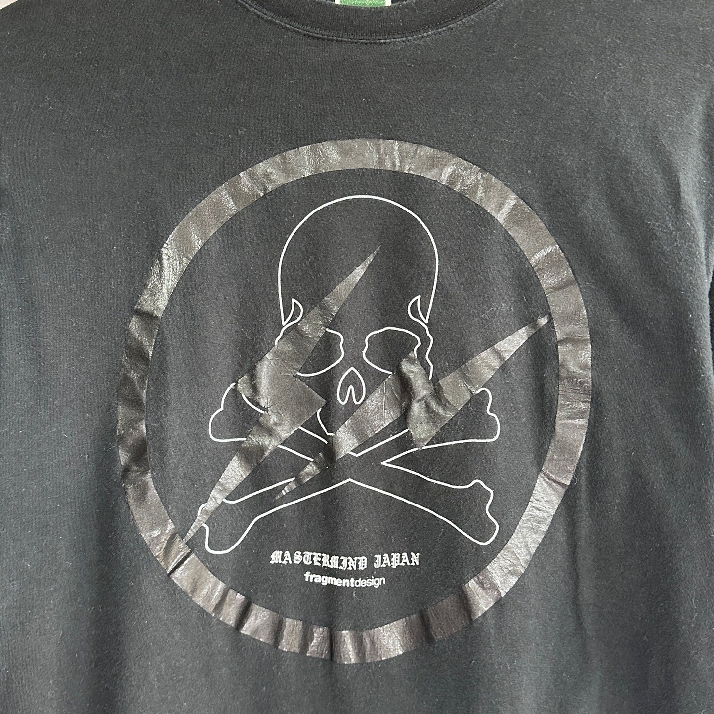 Mastermind Japan x Fragment Design Base Control Black Logo Tee
