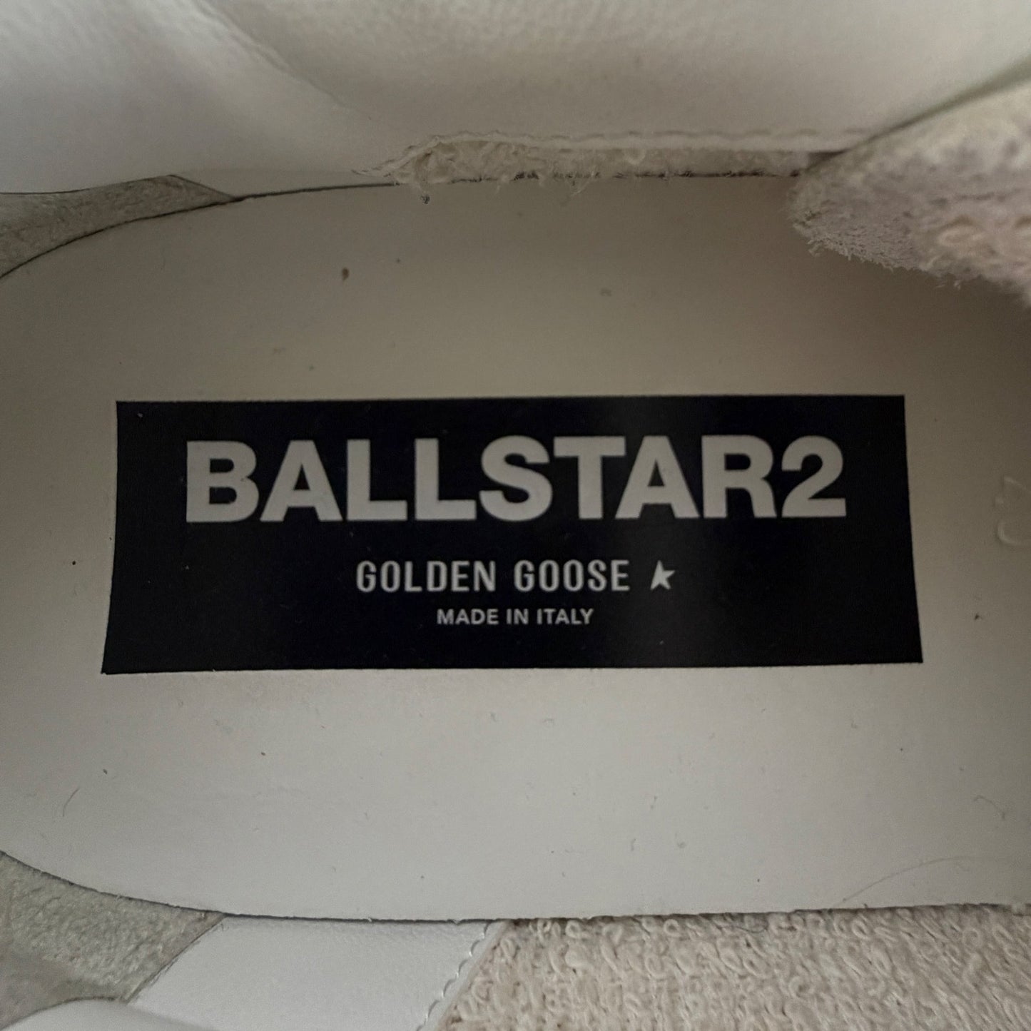 Golden Goose Ball Star 2 Sneaker White Ice