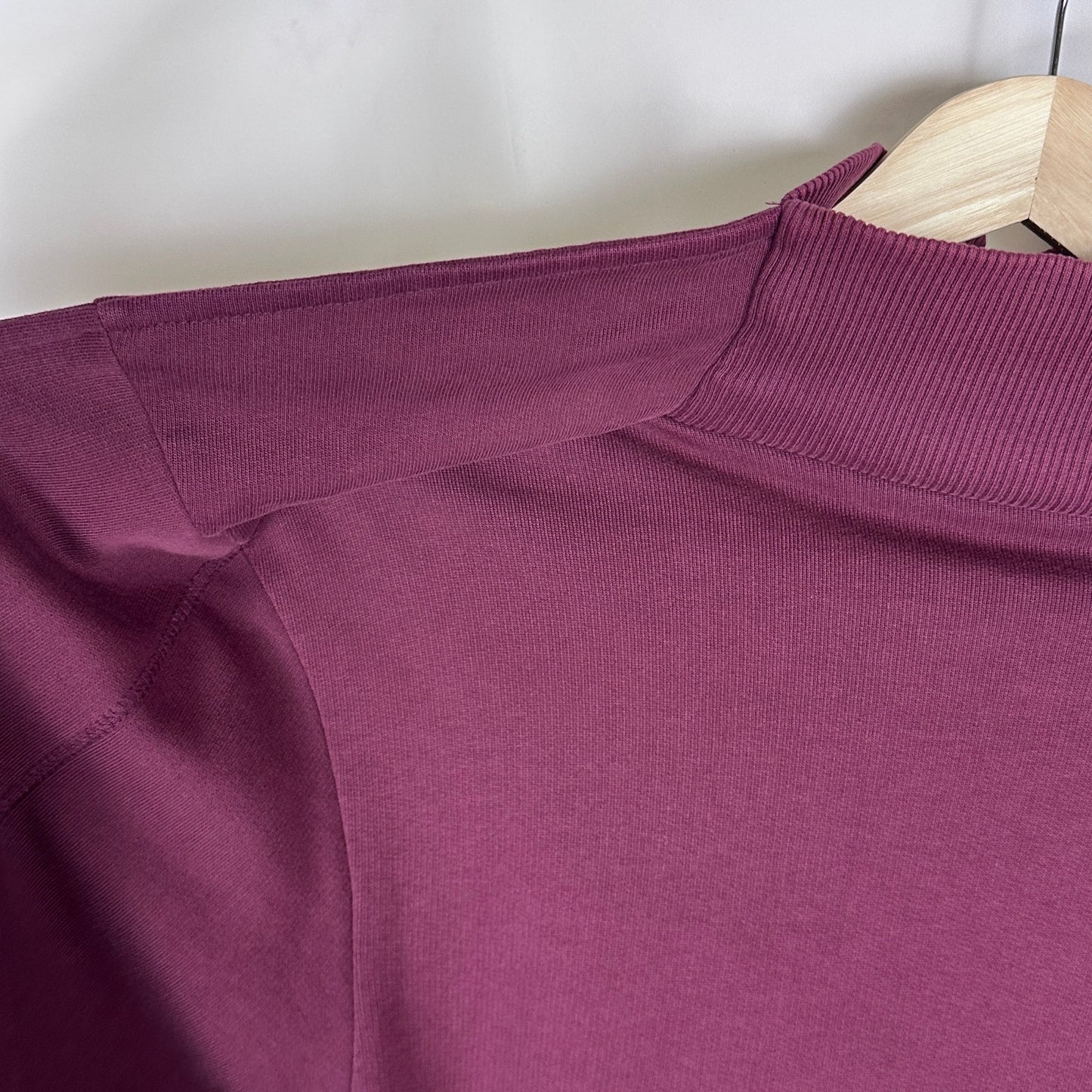 Y/Project Burgundy Flap Layer Sweatshirt