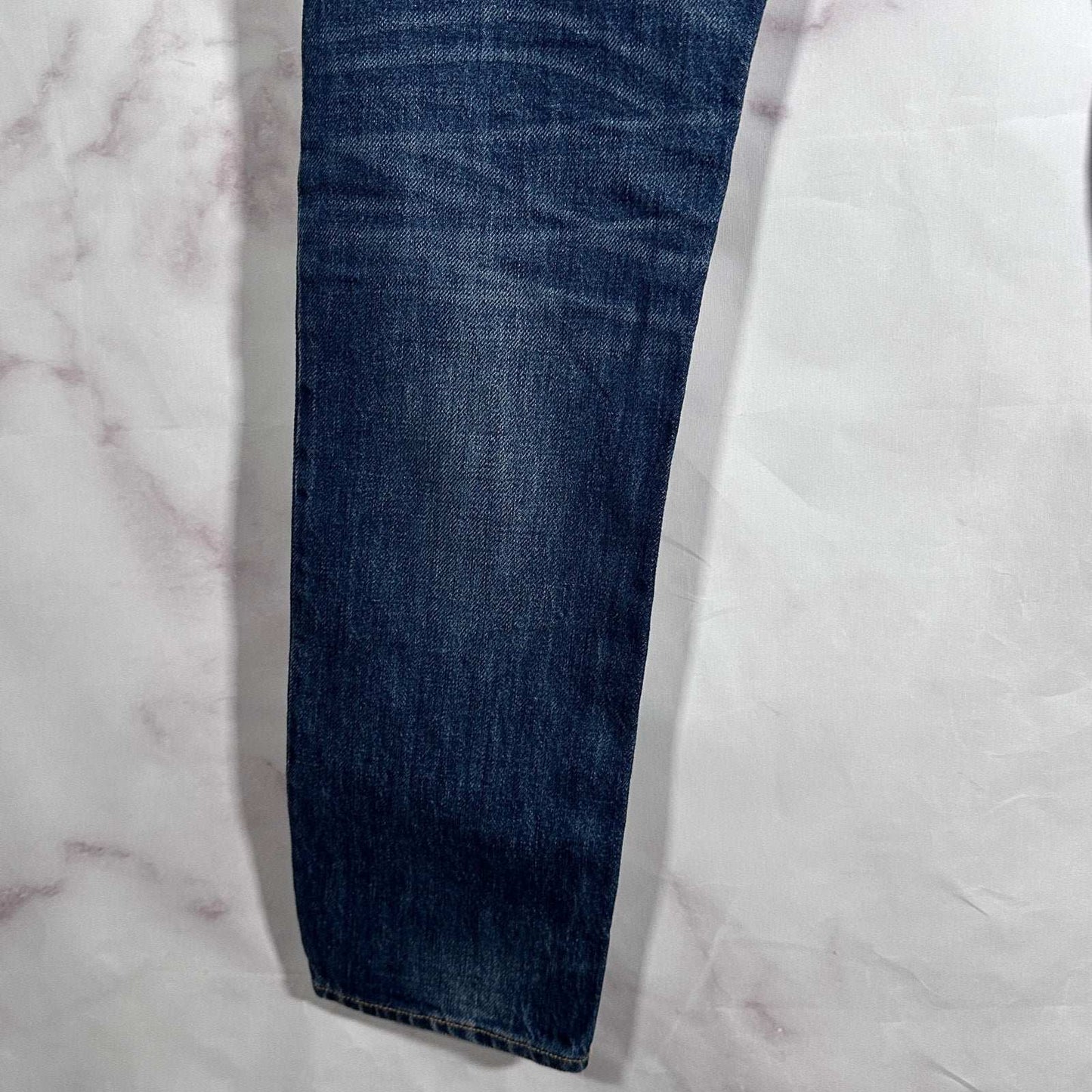 Golden Goose Deluxe Blue Slim Denim