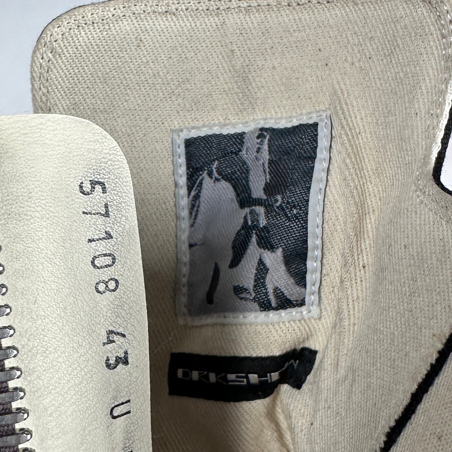 Rick Owens DRKSHDW Abstract Ramone High Black/Milk