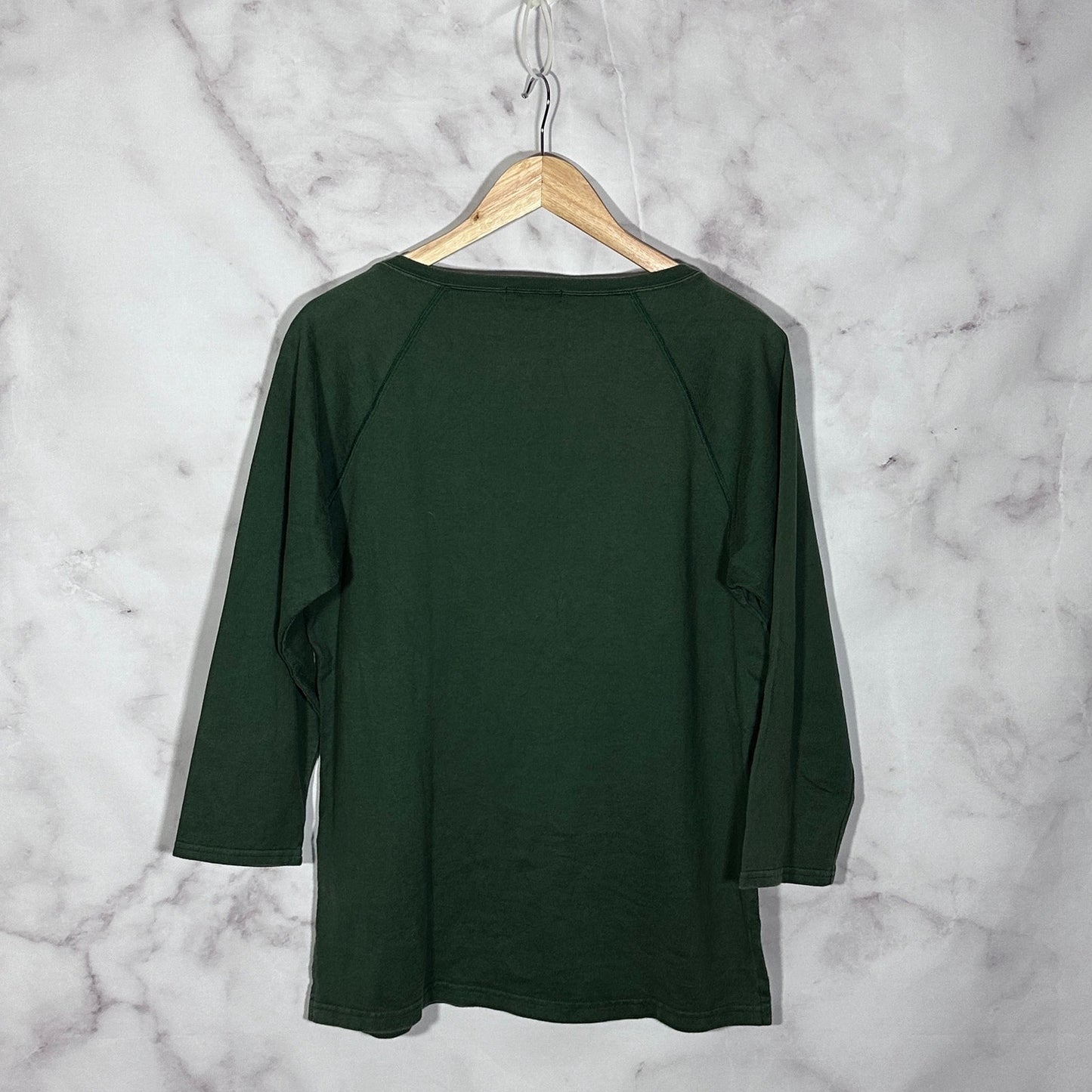 Undercover S/S11 ‘Underman’ Sigma Rho Green 3/4-Sleeve Tee