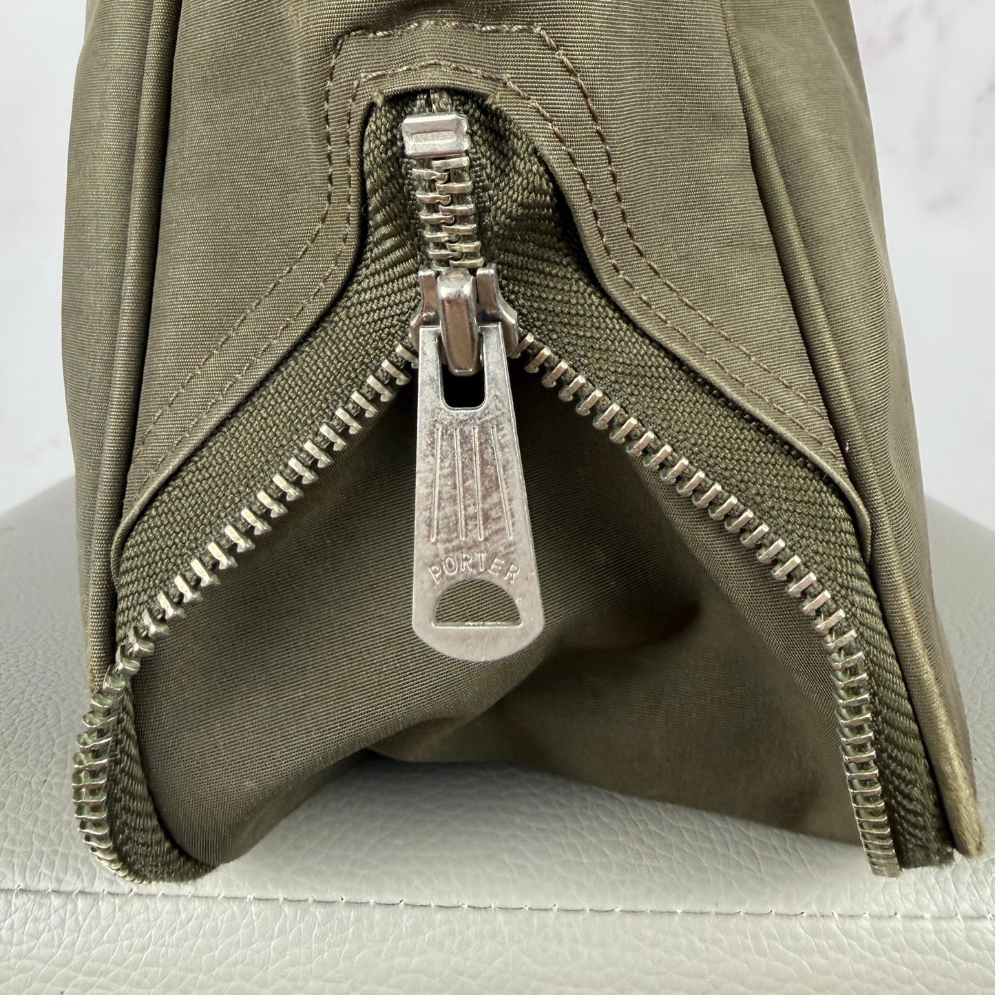Porter Yoshida & Co. Olive Briefcase Bag