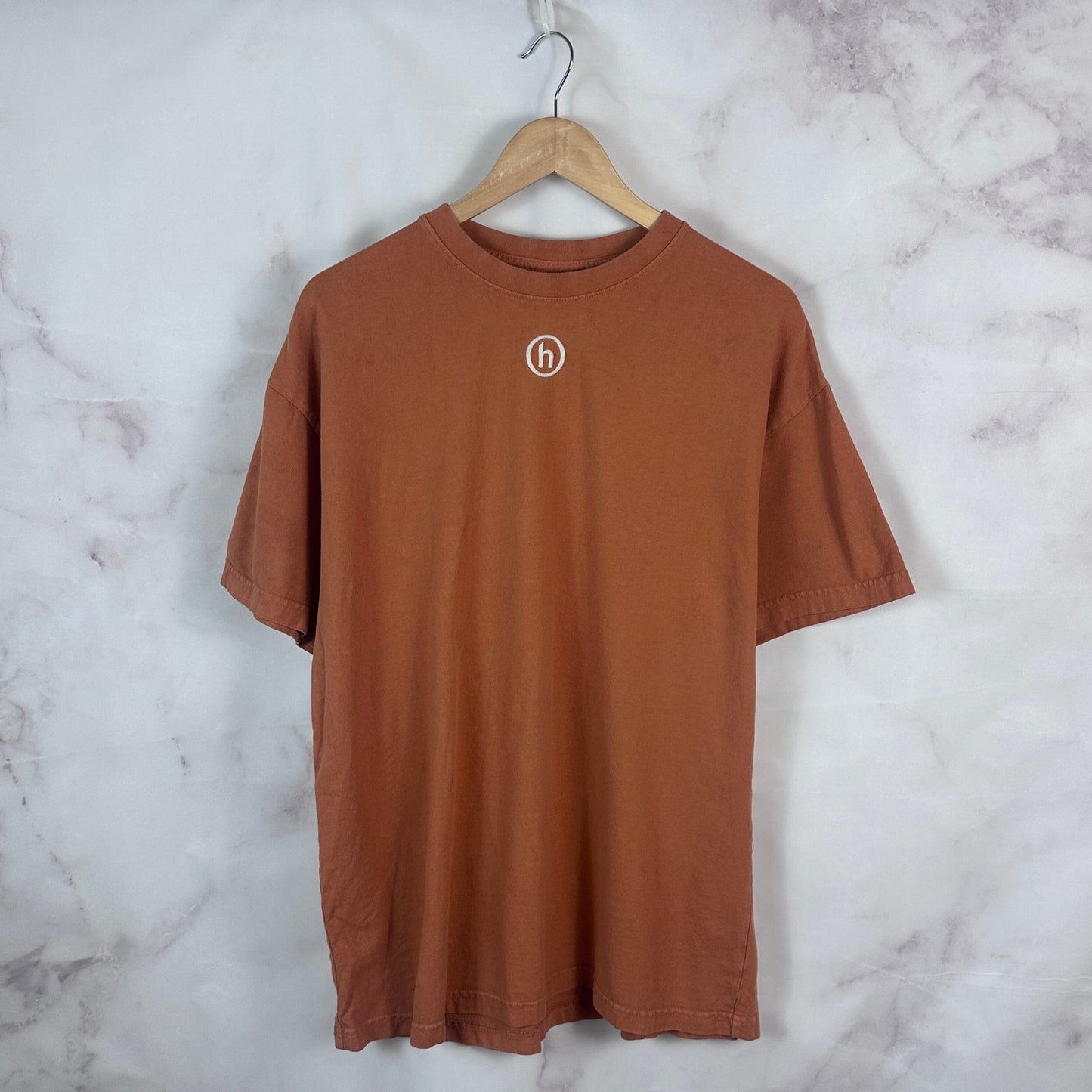 Hidden NY Chest Logo Orange Tee