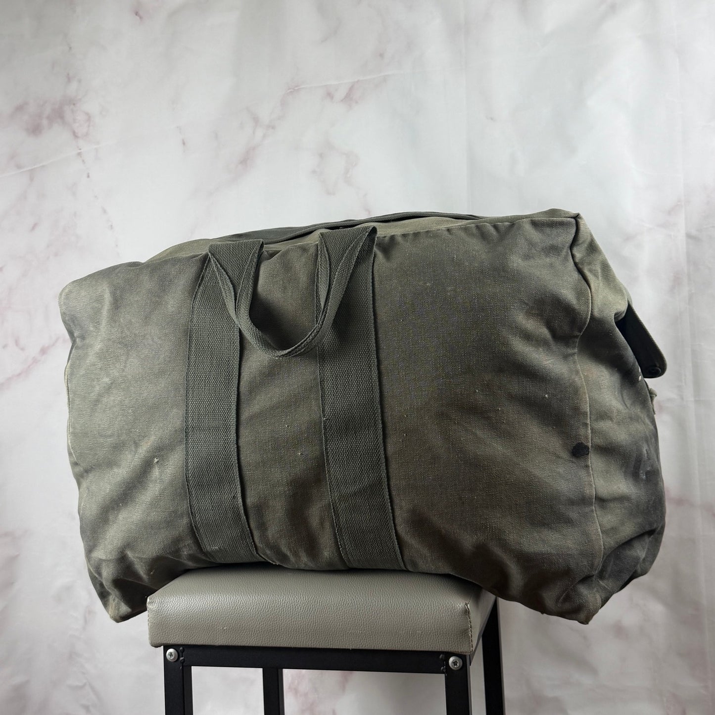Vintage US Military Canvas Flyers Kit Bag