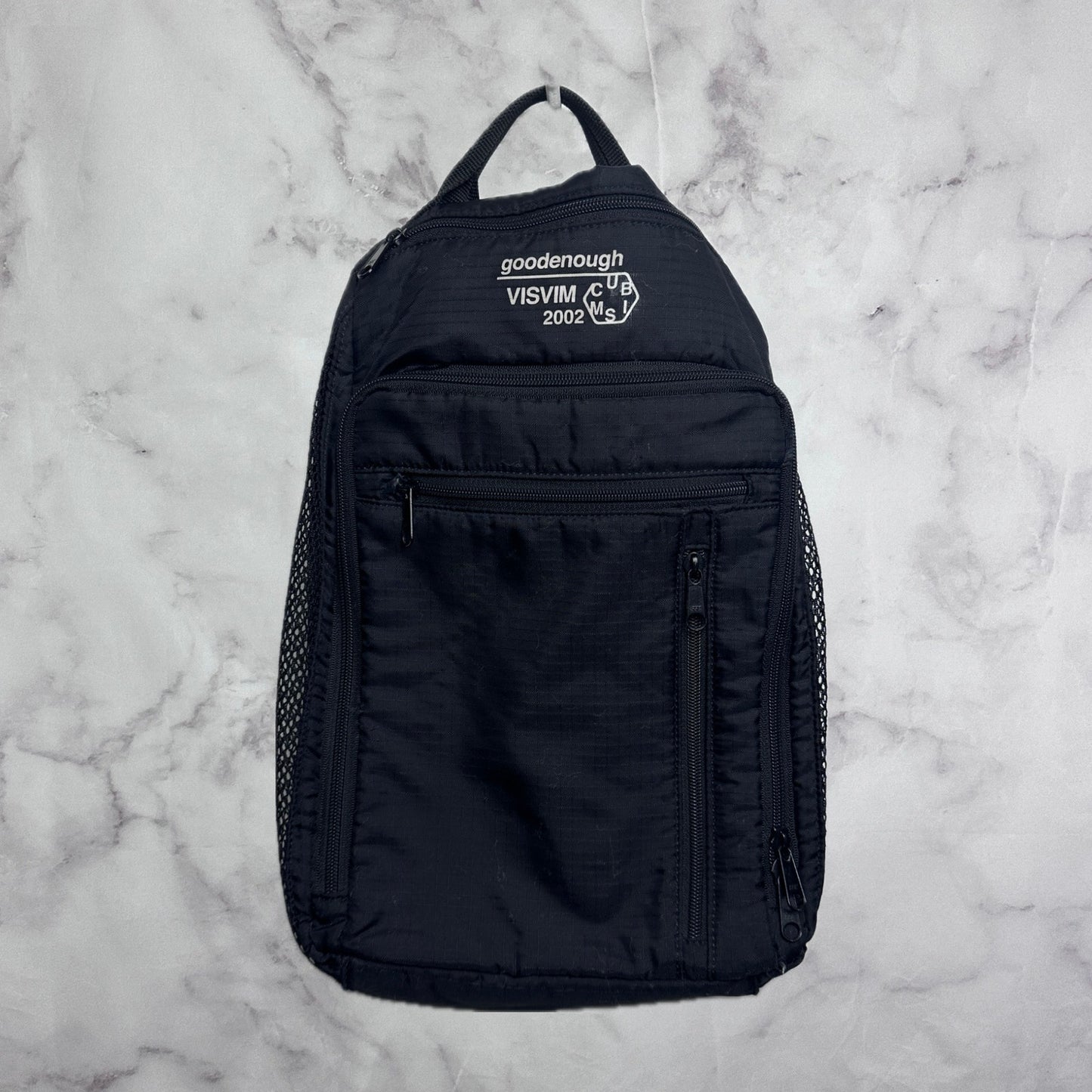 Visvim x Goodenough Black Ripstop Shoe Bag