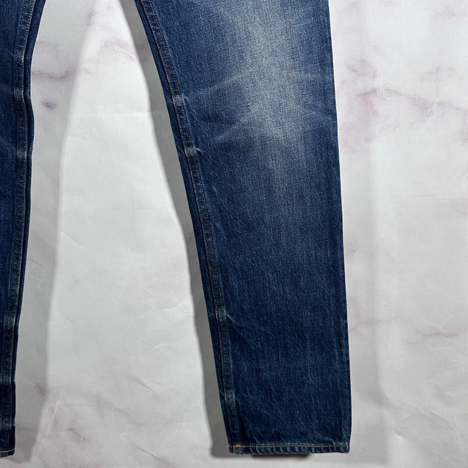 Golden Goose Deluxe Blue Slim Denim