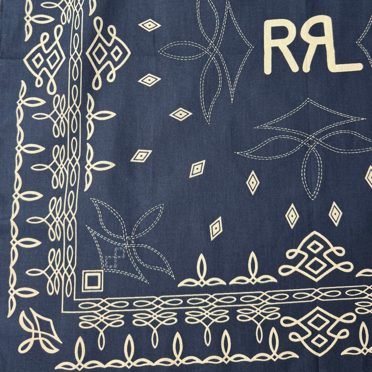 RRL Indigo Paisley Bandana