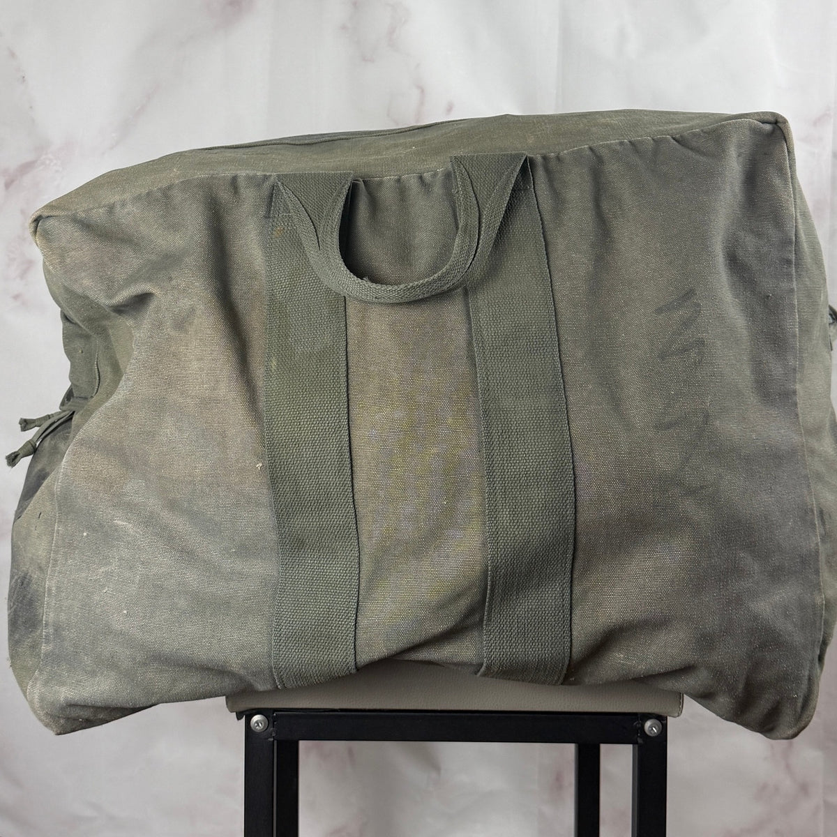 Vintage US Military Canvas Flyers Kit Bag