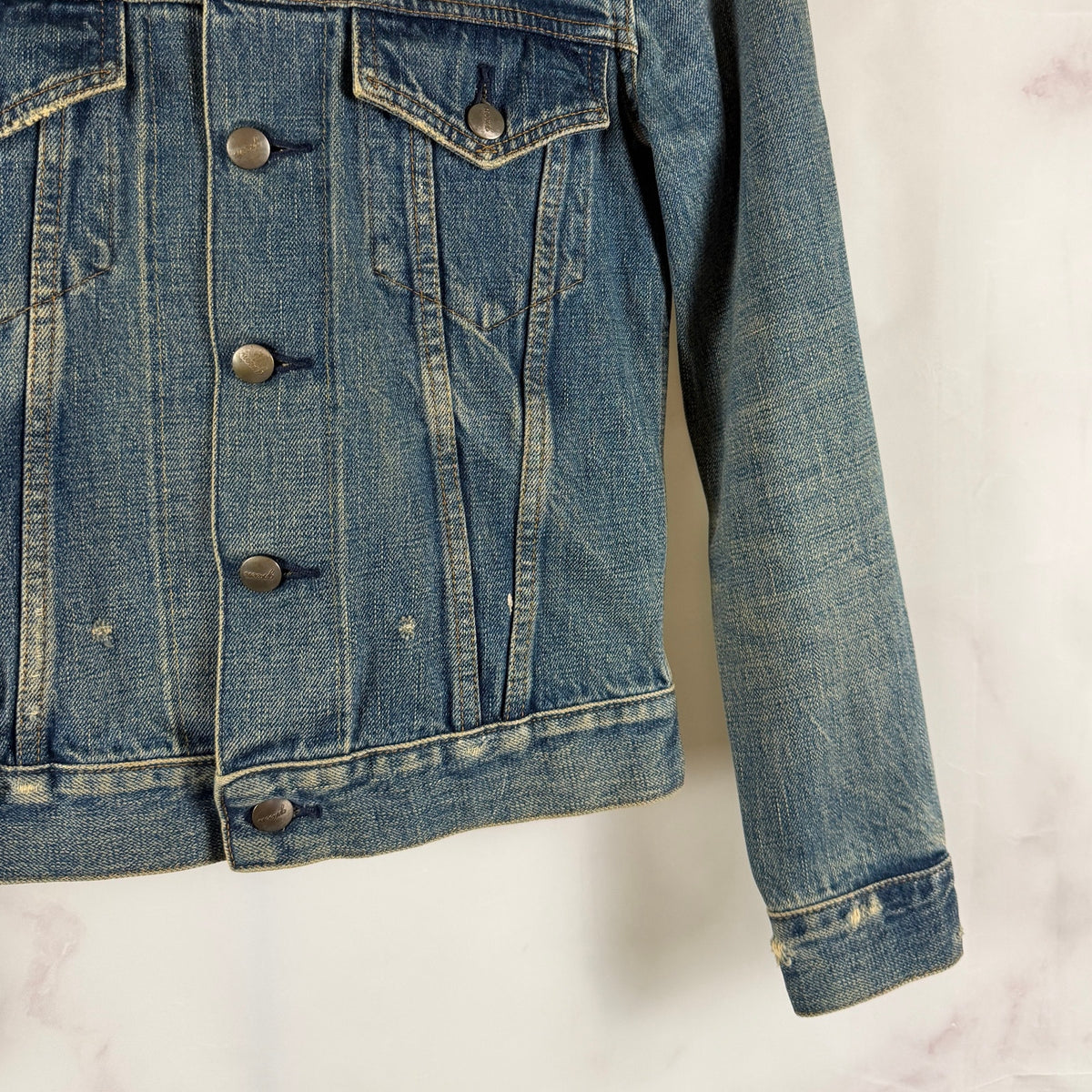 Green / Bowles & Co. Japanese Selvedge Denim Jacket