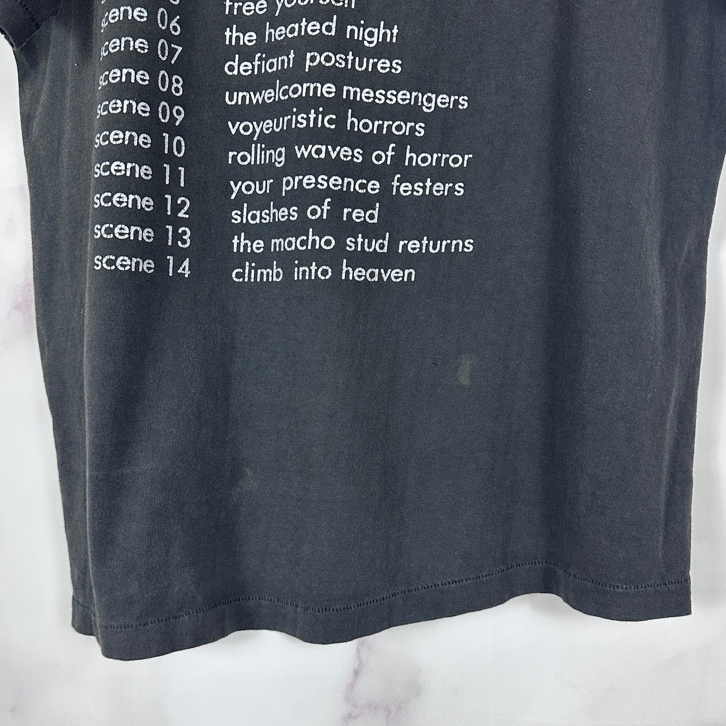 Saint Michael x Neighborhood ‘Saint Hood’ Grey Motorcycle Tee