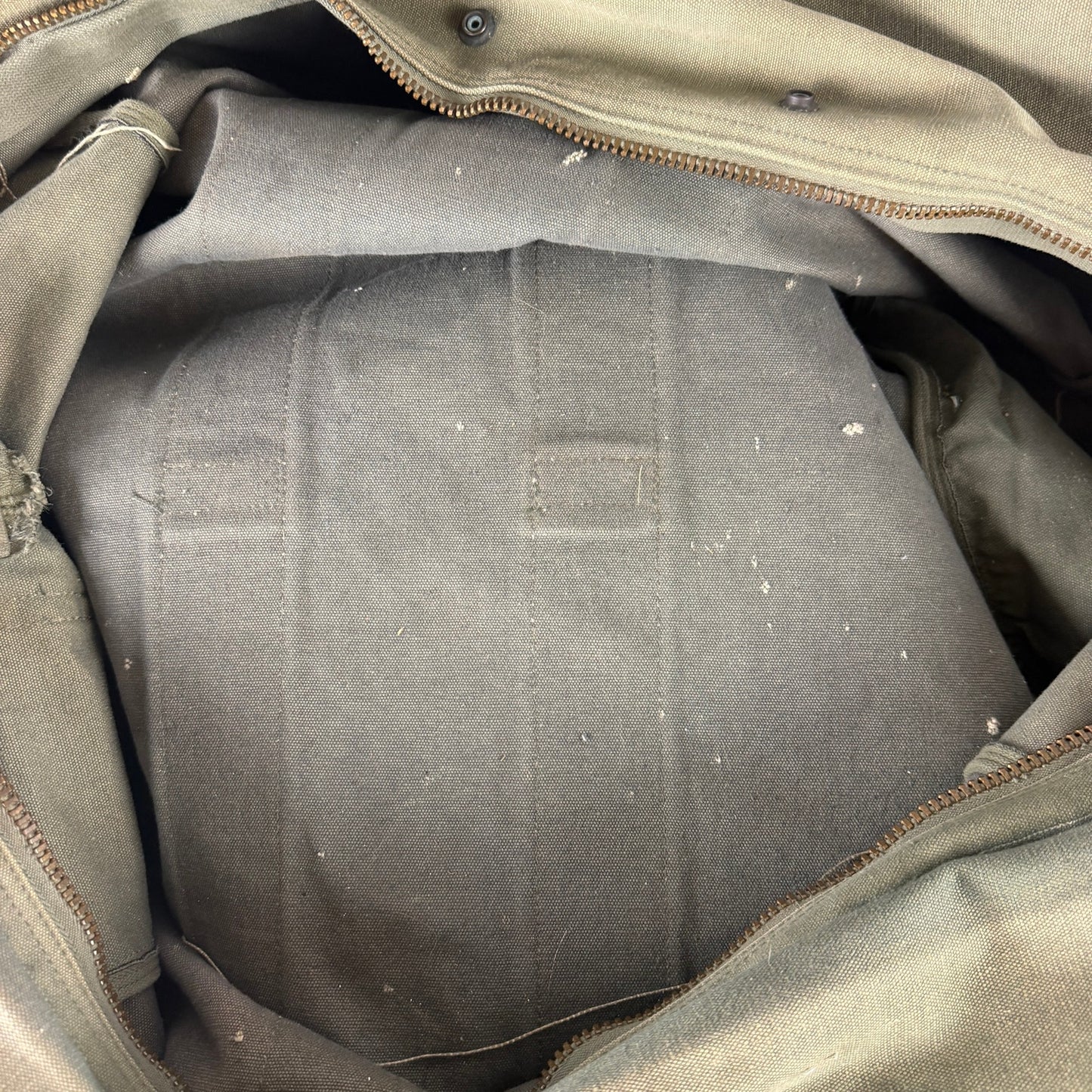 Vintage US Military Canvas Flyers Kit Bag