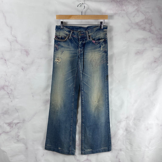 Hysteric Glamour ‘Love Buzz’ Japanese Repaired Denim