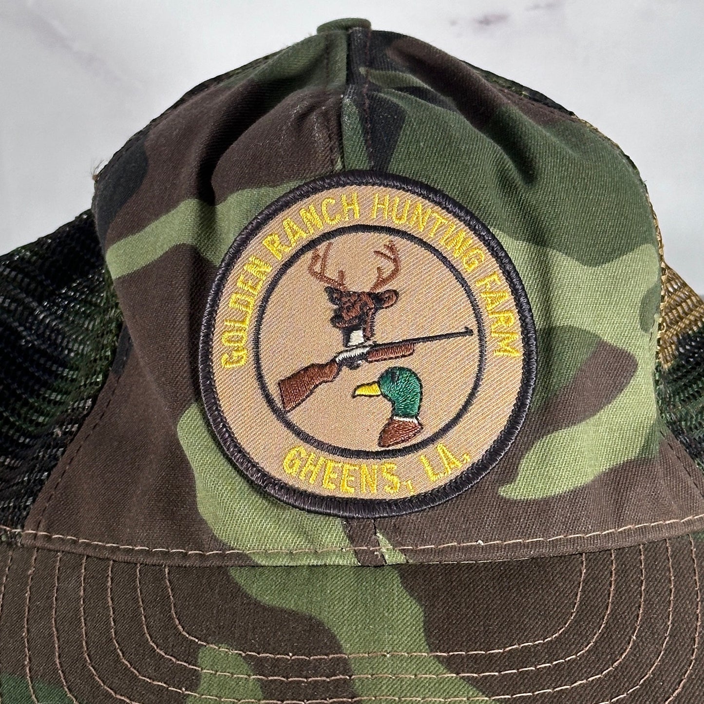 Vintage Camo Mesh SnapBack