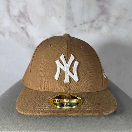 New Era Japan Exclusive Low Profile New York Yankees Tan Fitted Hat