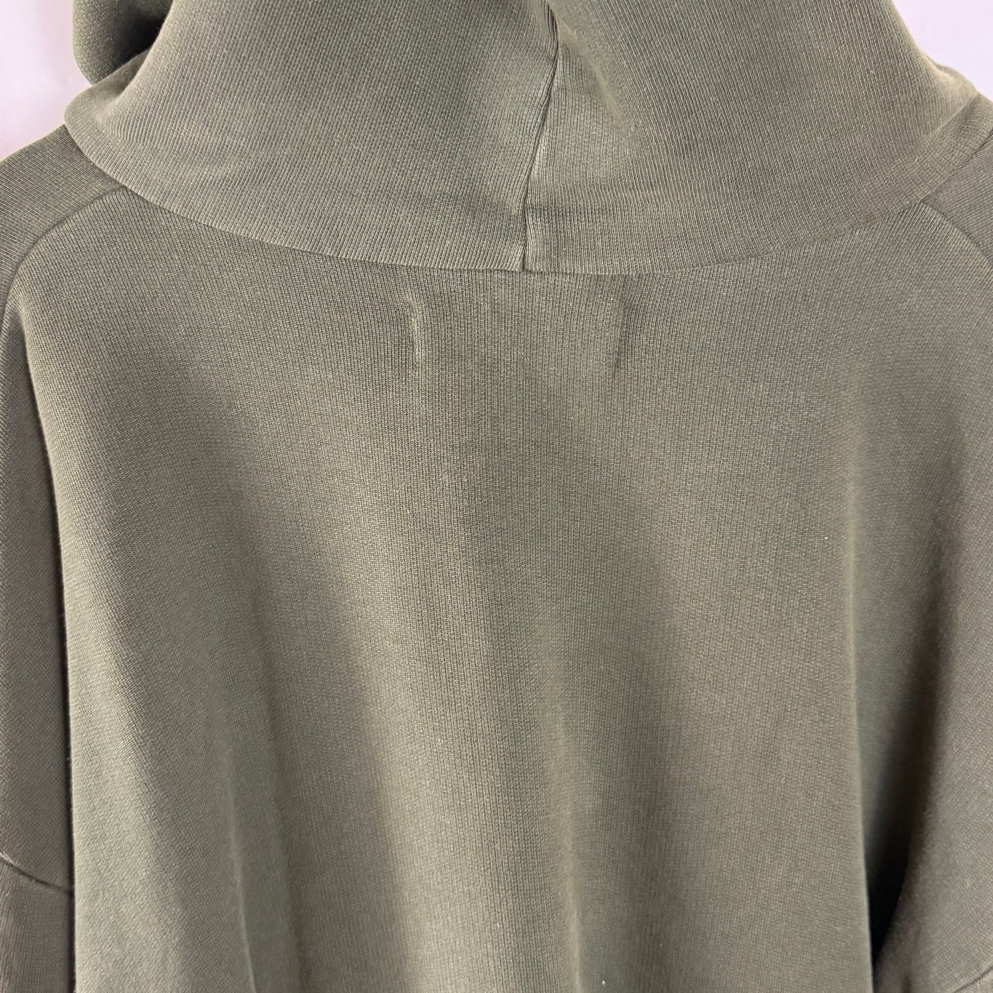 Greg Ross Green Heavyweight Zip-Up Hoodie