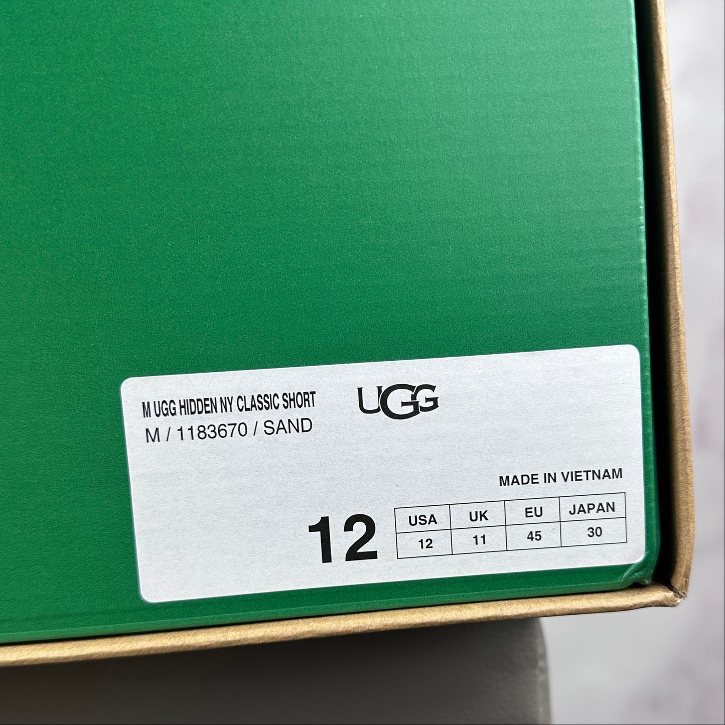 Hidden NY x UGG Sand Classic Short Boot