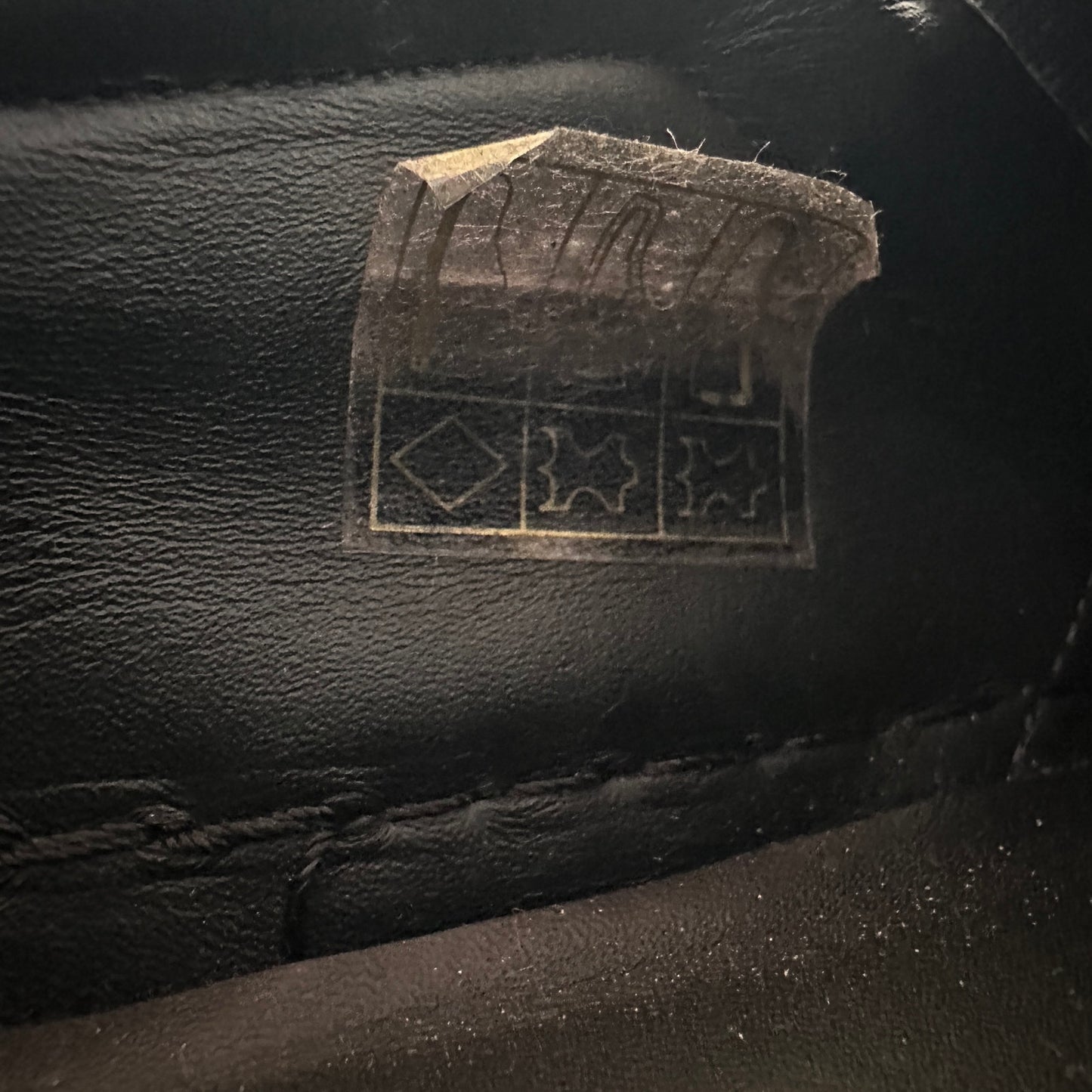 Celine Paris Glossy Python Slip-On