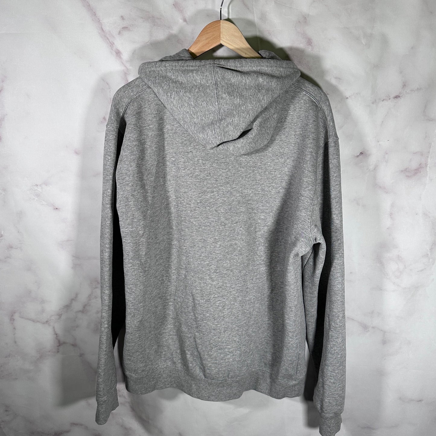 New York Or Nowhere Grey Text Hoodie