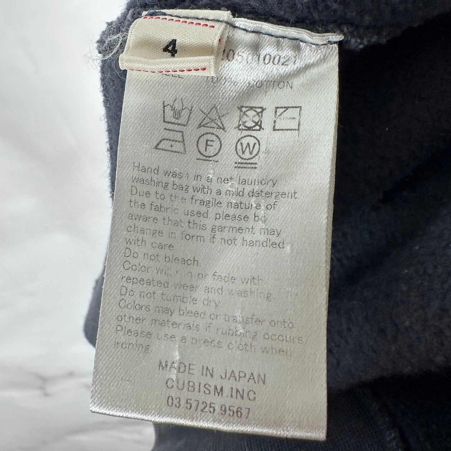 Visvim Jumbo SB Navy Hoodie