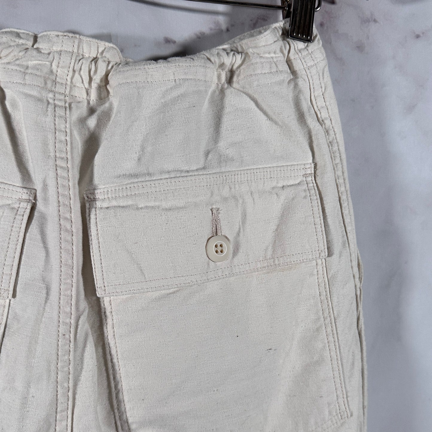 Needles White String Fatigue Pants