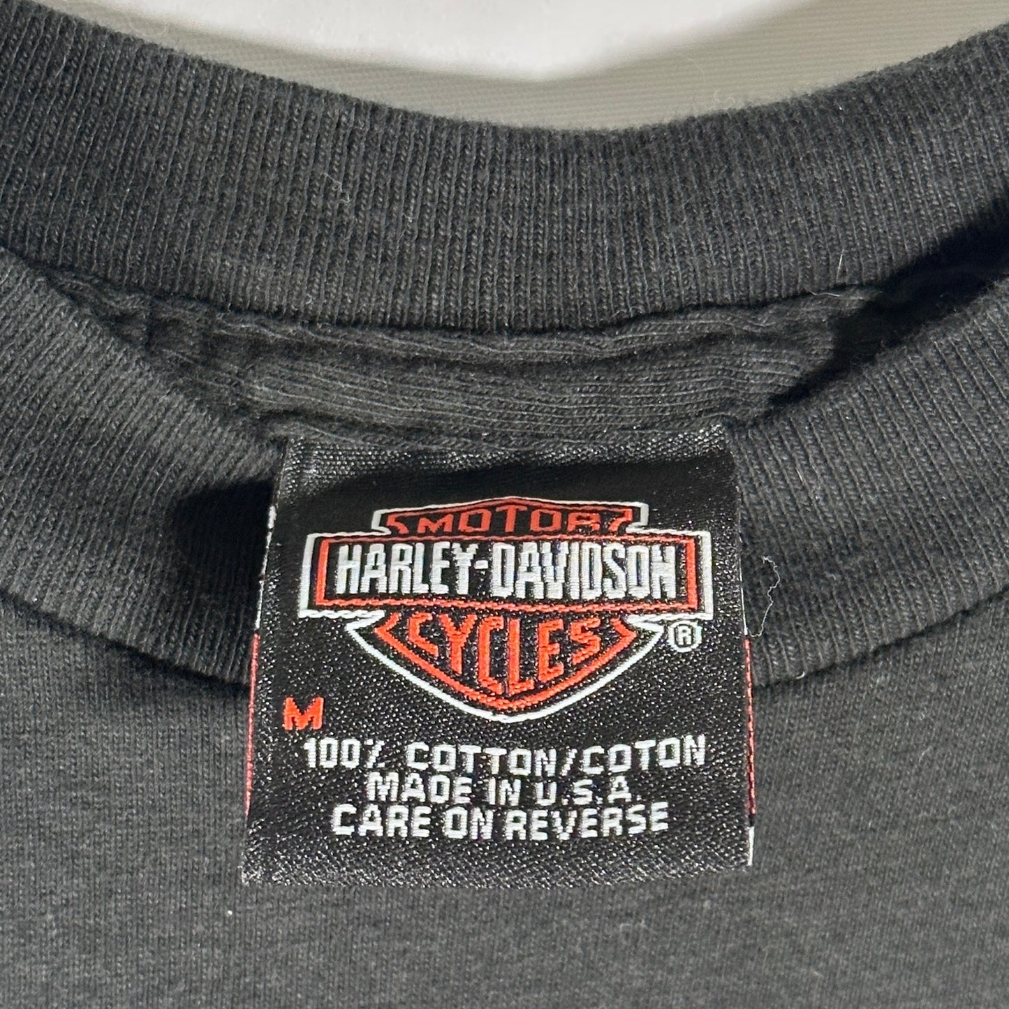 Harley Davidson Y2K Fat Boy Naples Florida Black Tank