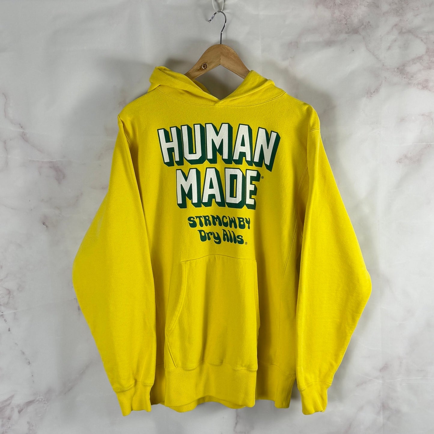 Human Made Dry Alls Yellow Hoodie