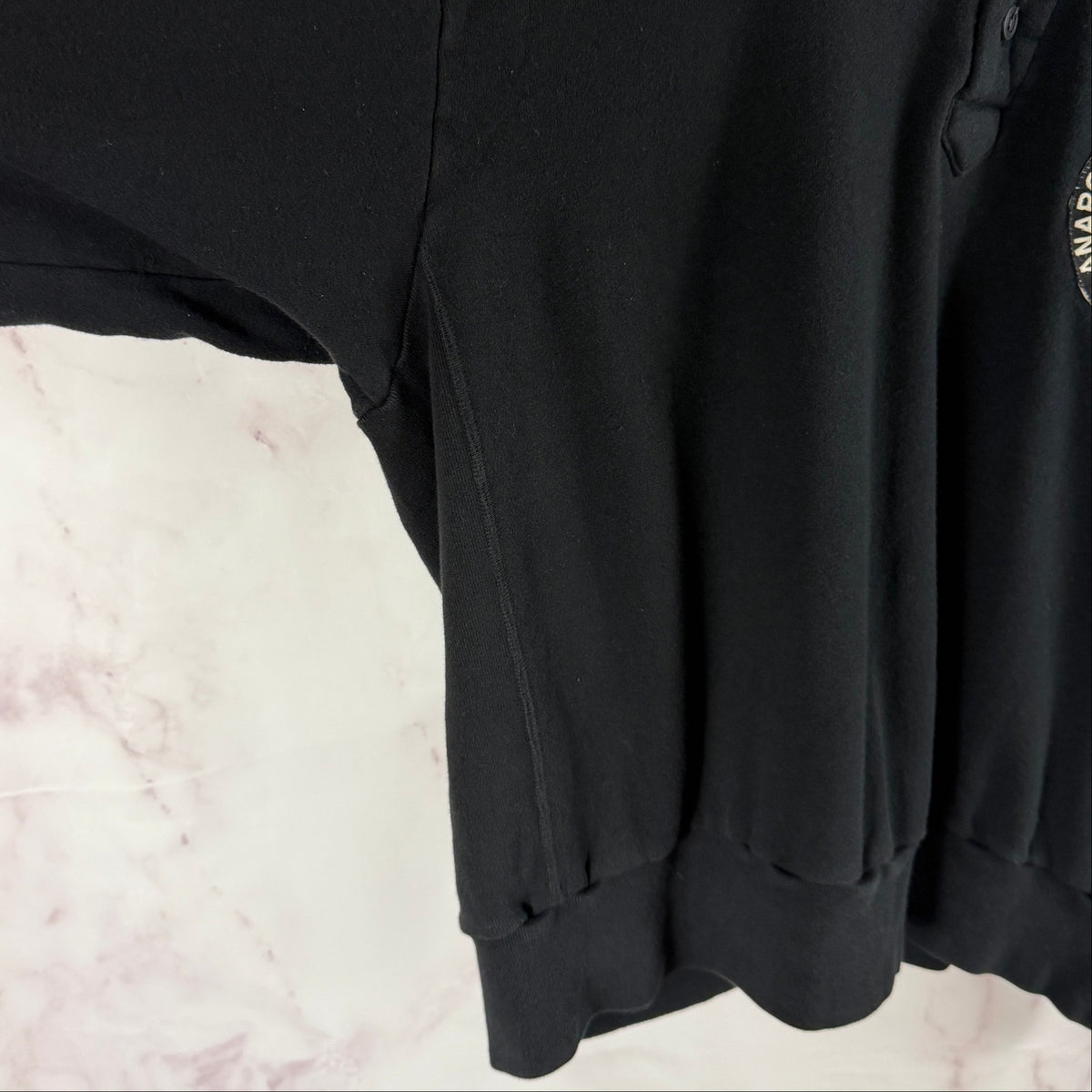 AFFA Black Patch Rugby Pullover Sweatshirt