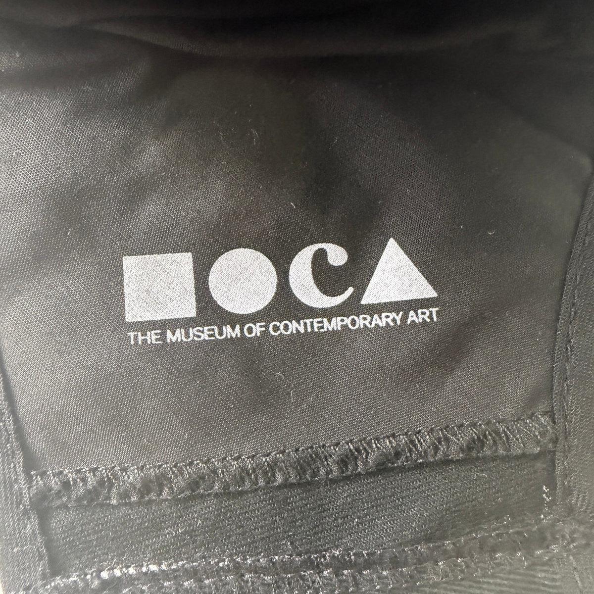 Virgil Abloh MOCA "Still Speaks Loudly" Black Facemask